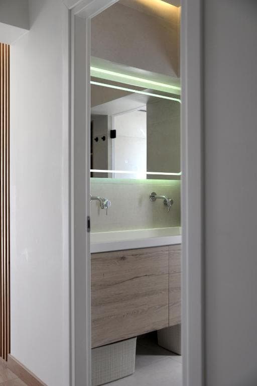 Bathroom with walk-in shower