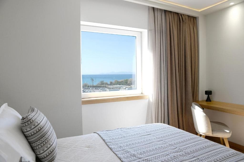 Master bedroom with natural light